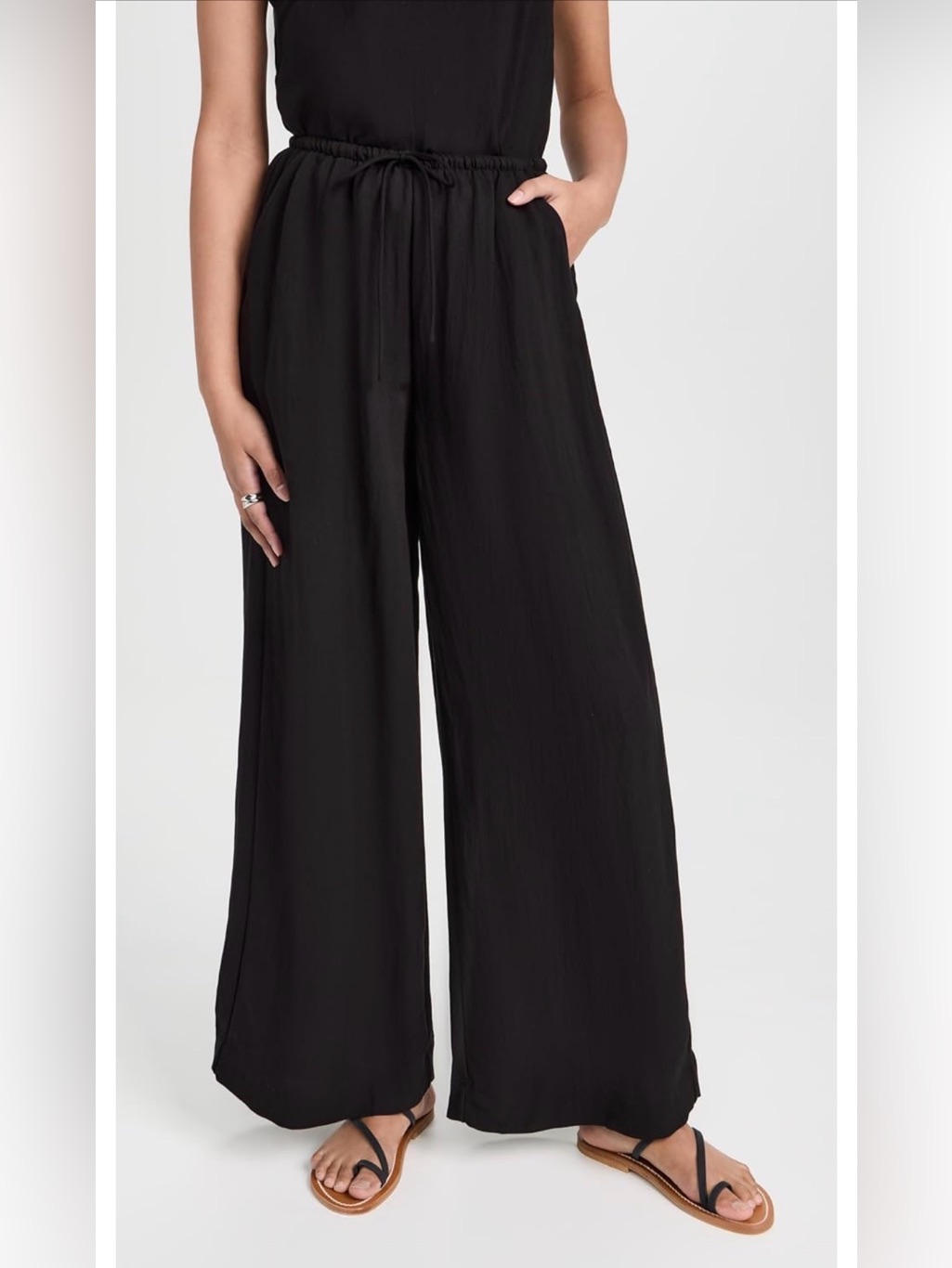 Z Supply Black Soleil Pants (S)